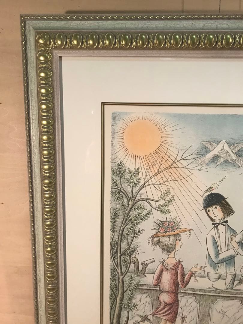 ペイネ　「愛のカクテル」　リトグラフ　直筆サイン・エディション有り