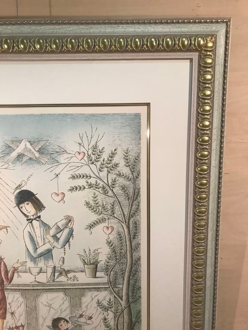 ペイネ　「愛のカクテル」　リトグラフ　直筆サイン・エディション有り