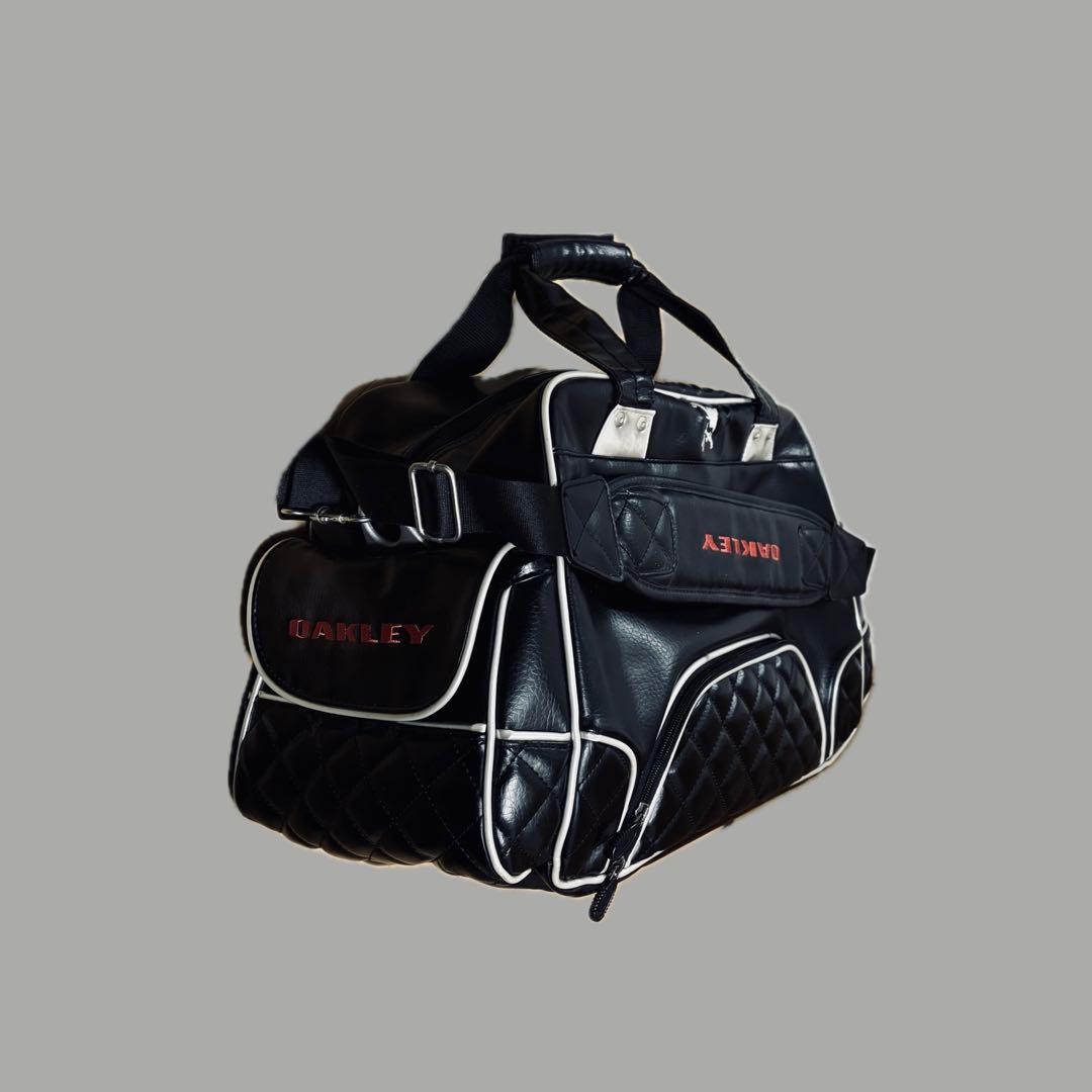 激レア　Oakley Archive レザーボストンバッグ　グランジ　y2k