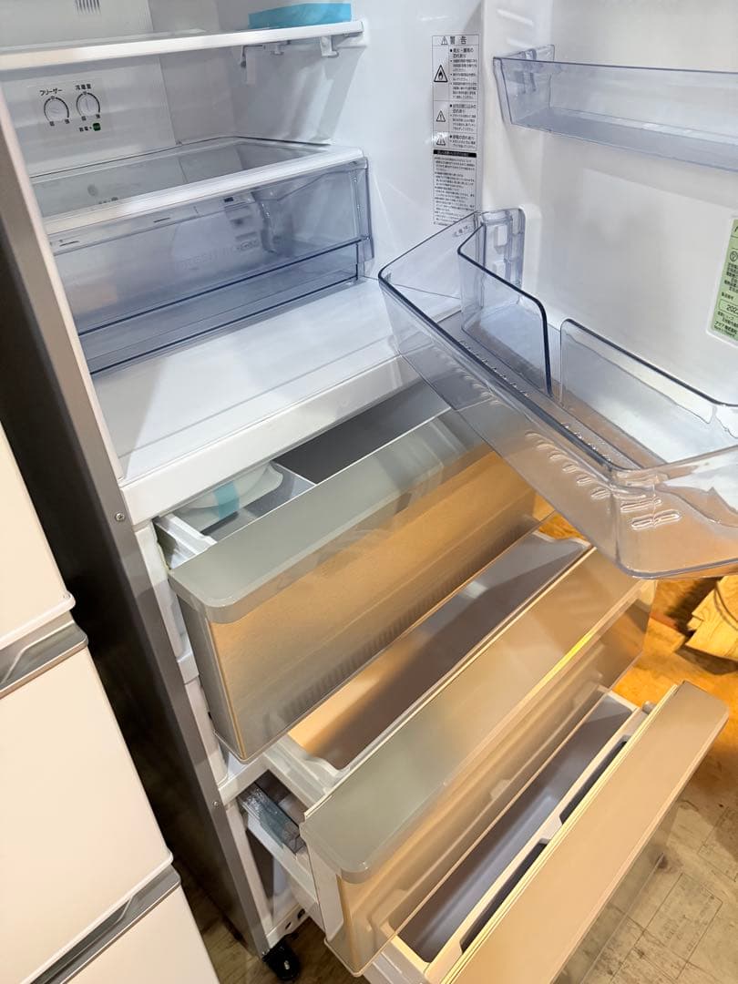 AQUA 冷蔵庫 AQR-36N(S) 355L 冷凍冷蔵庫 アクア