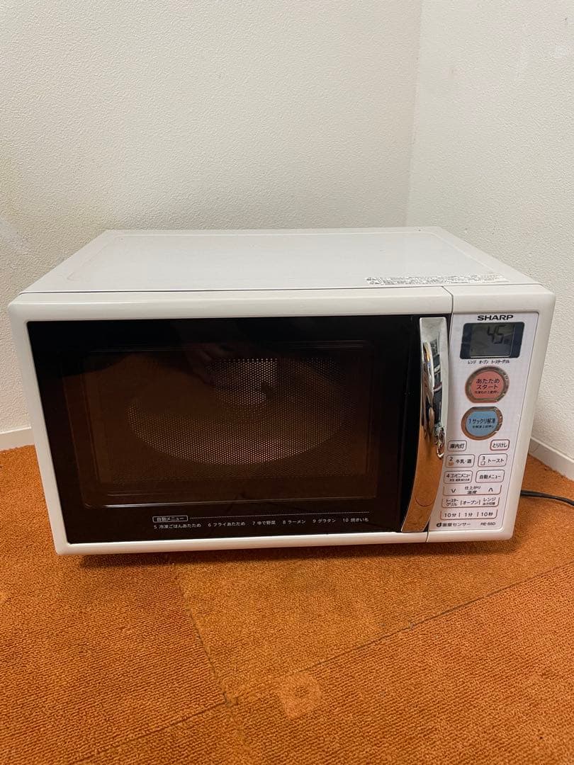 M  SHARP オーブンレンジ 電子レンジ RE-S5D-W
