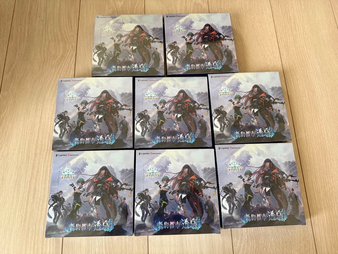 Shadowverse EVOLVE 新約都市・透京 8box 新品未開封