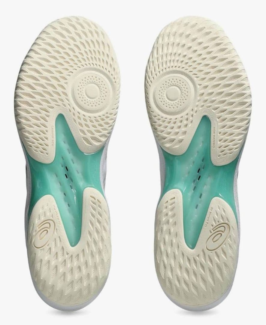 ASICS バスケットボールシューズ ホワイト/ミント