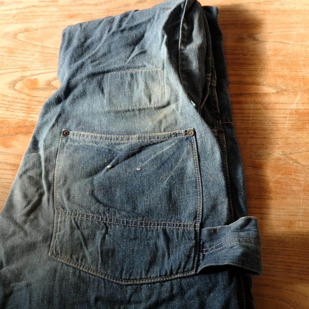 ANACHRONORMアナクロノーム リメイク ダメージ オーバーオール メンズ