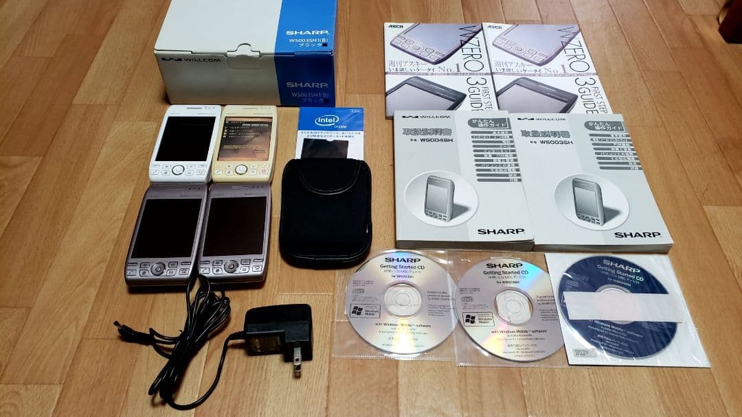 シャープ ZERO3 4台セットWILLCOM