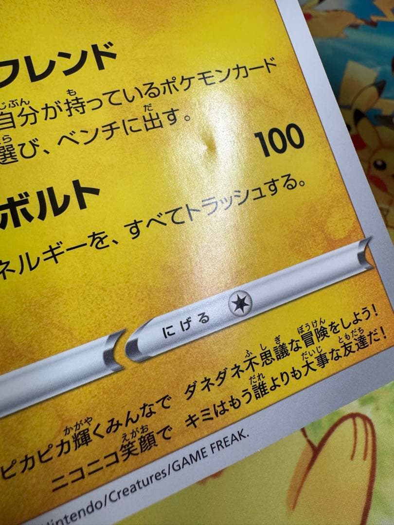 ポケるんTVのピカチュウとなかまたち　2枚　プロモ　ポケモンカード　ポケカ