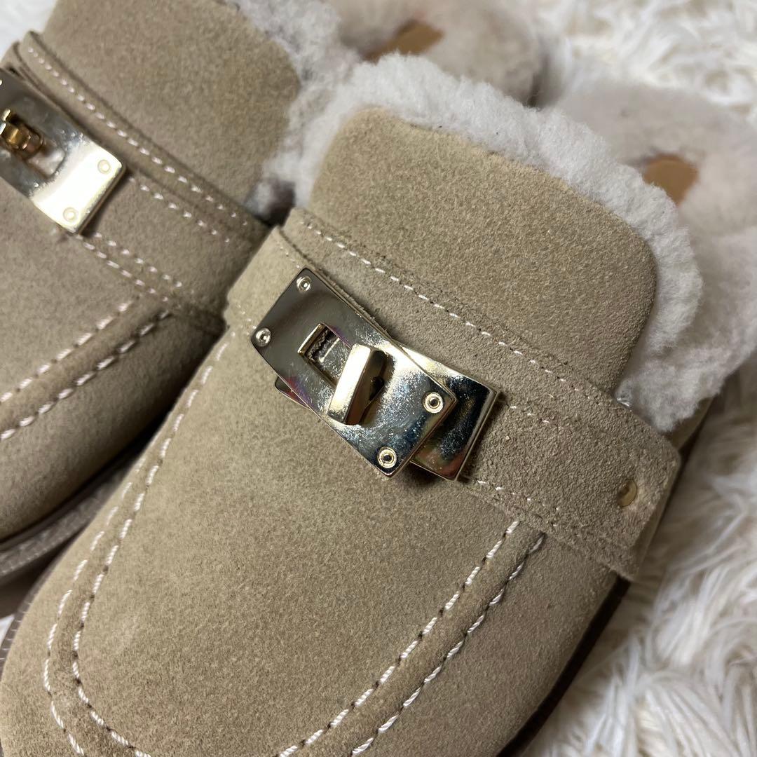 【新品未使用】CAMINANDO バックルファーサンダル