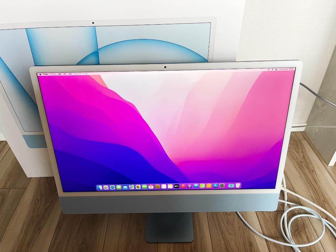 状態良好 iMac 2021 16GB 1TB ブルー