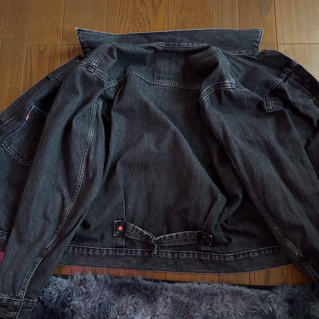 大戦モデルブラック　リーバイス Levi's ブラック デニムジャケット