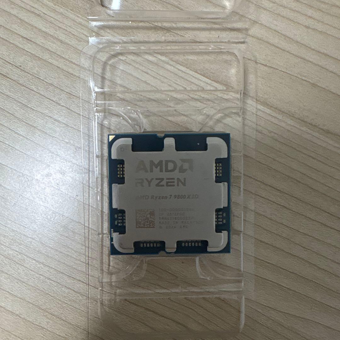 AMD Ryzen 7 9800X3D CPU ジャンク
