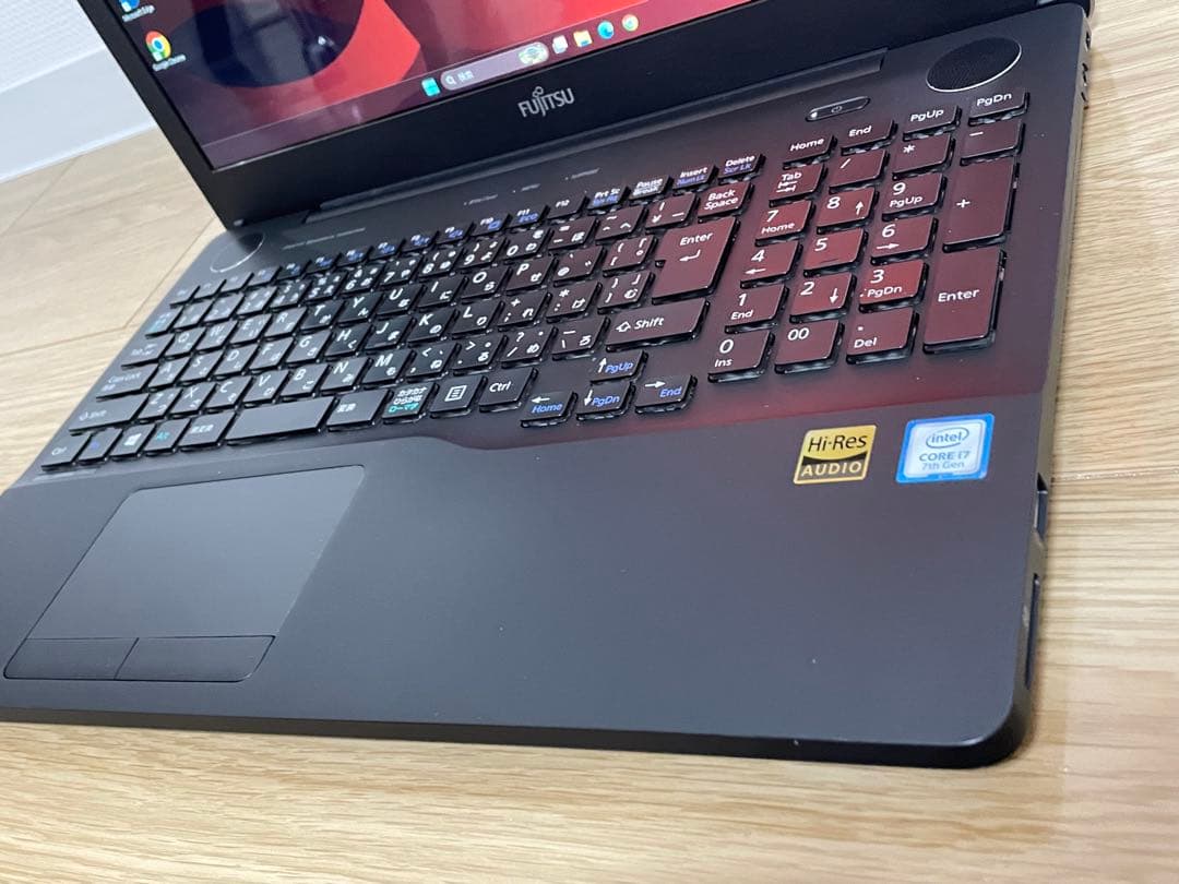 富士通 LIFEBOOK FHD液晶Core i7-7700HQ 1TB