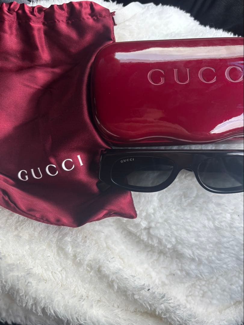 専用GUCCI ブラック サングラス ケース付き