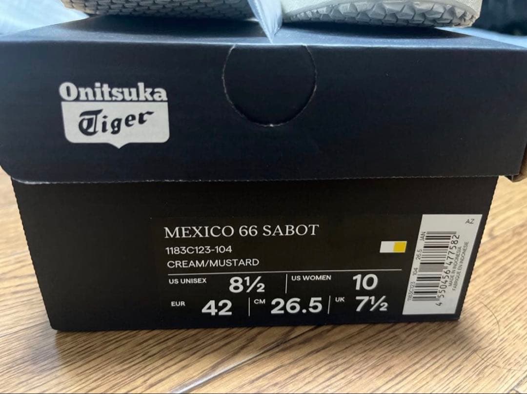 極美品✨️オニツカタイガー MEXICO66 SABOT 26.5cm