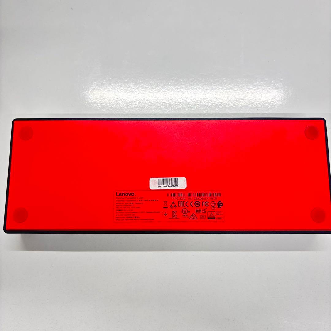 【純正品】Lenovo Thunderbolt3 Dock 40AC0135JP