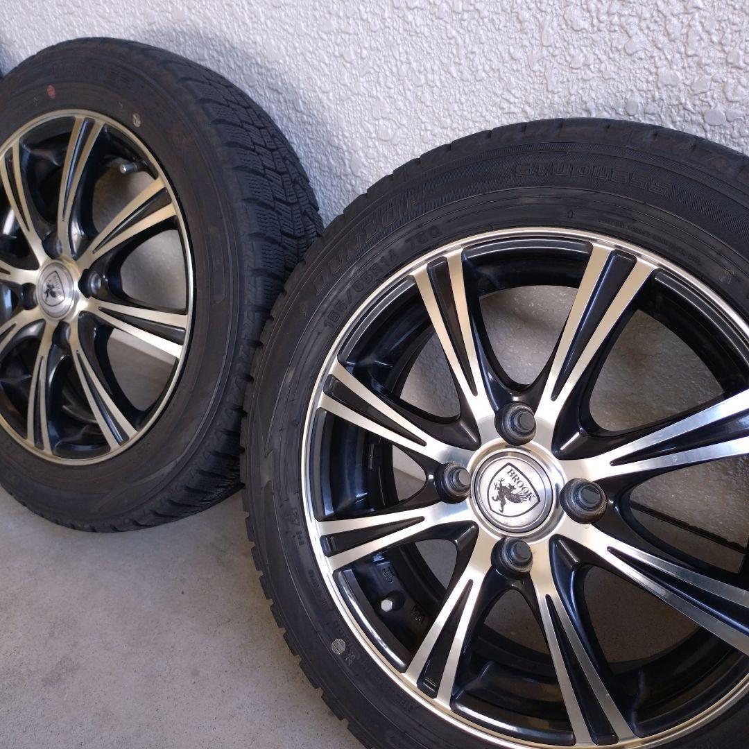 DUNLOP WINTER MAXX スタッドレス 4本セット 綺麗 14インチ