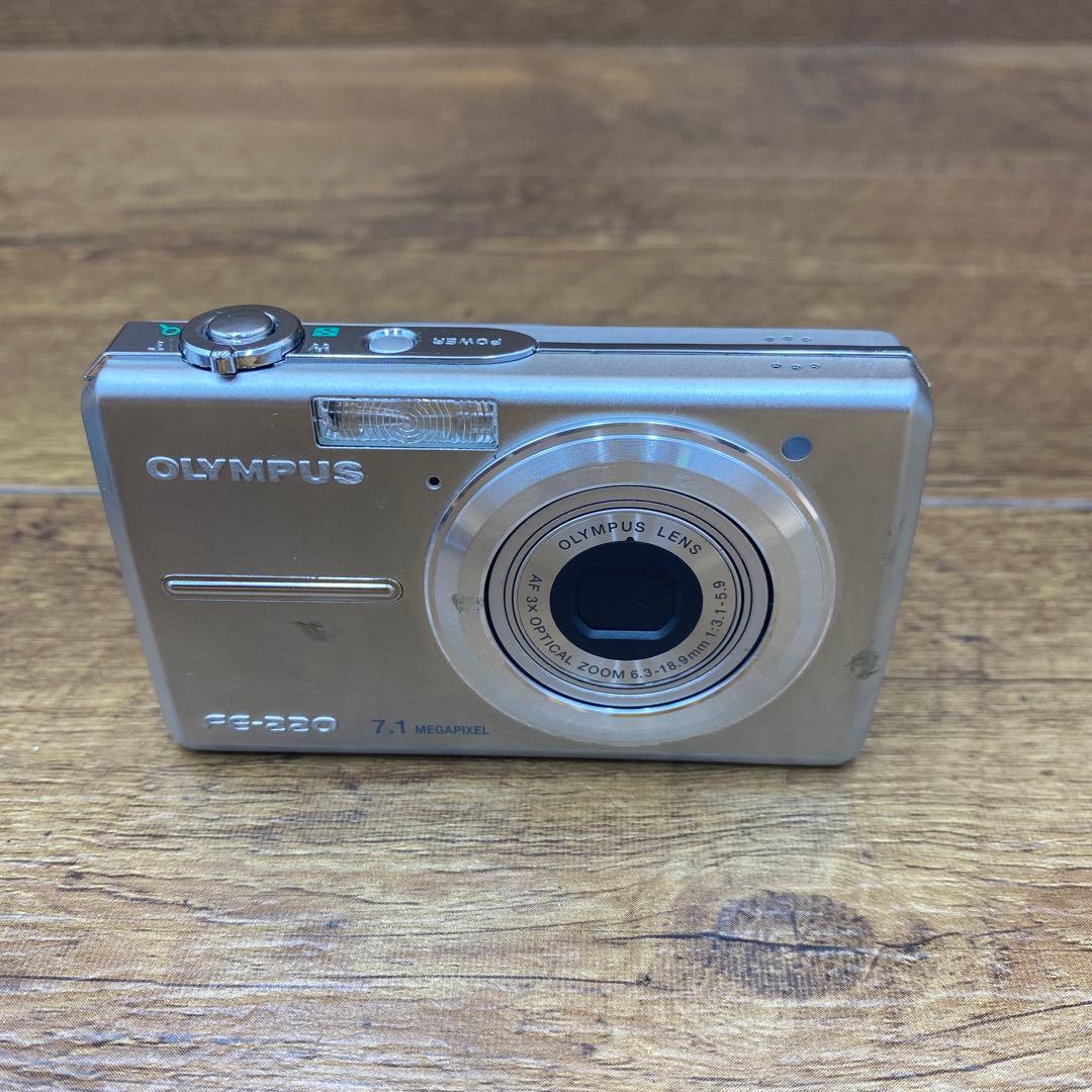 OLYMPUS オリンパス　デジタルカメラ　FE-220 y-33