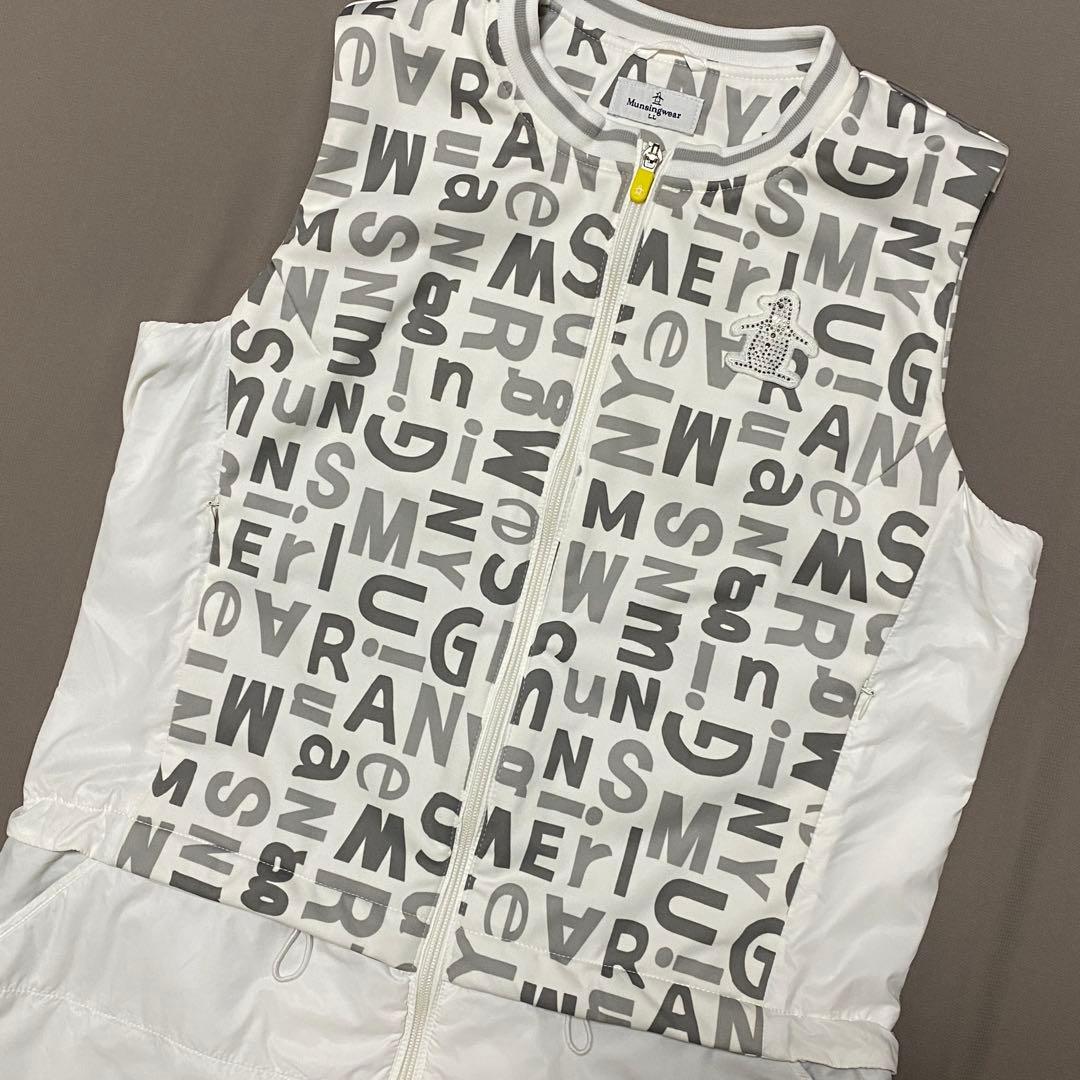 T*M様 マンシングウェア MUNSINGWEAR 中綿ワンピース LL