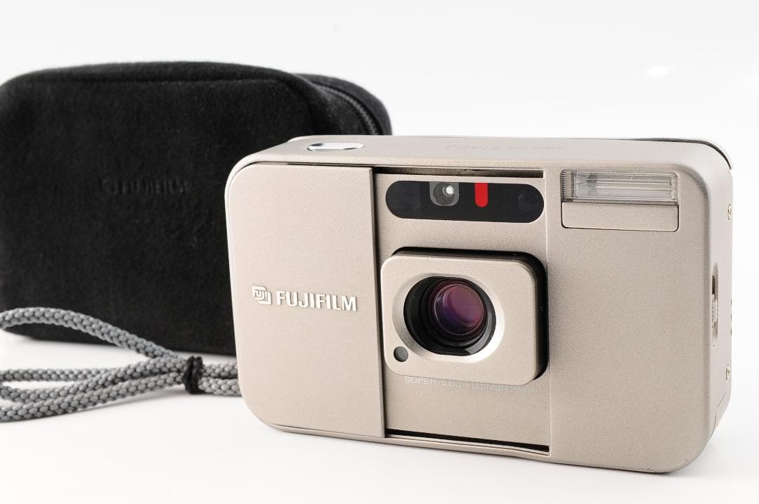 【ケース付】 フジフィルム fujifilm CARDIA mini TIARA