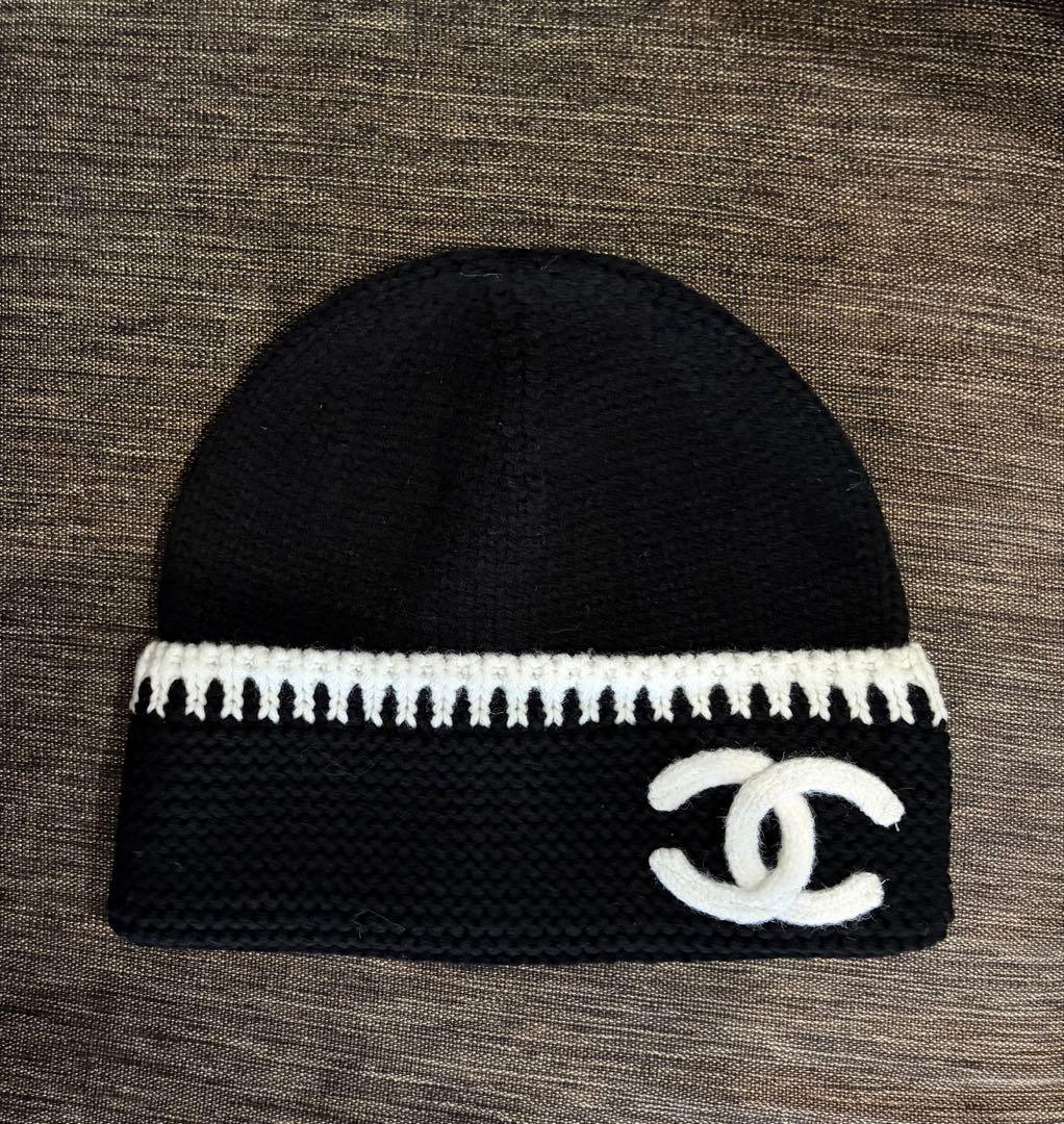 シャネル◆CHANEL ニット帽　ビーニー