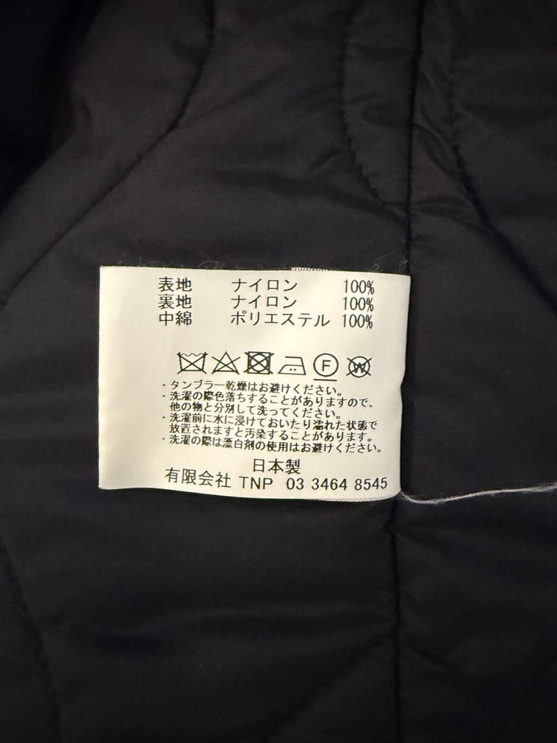 nonnative ダウンベスト PUFF VEST NYLON