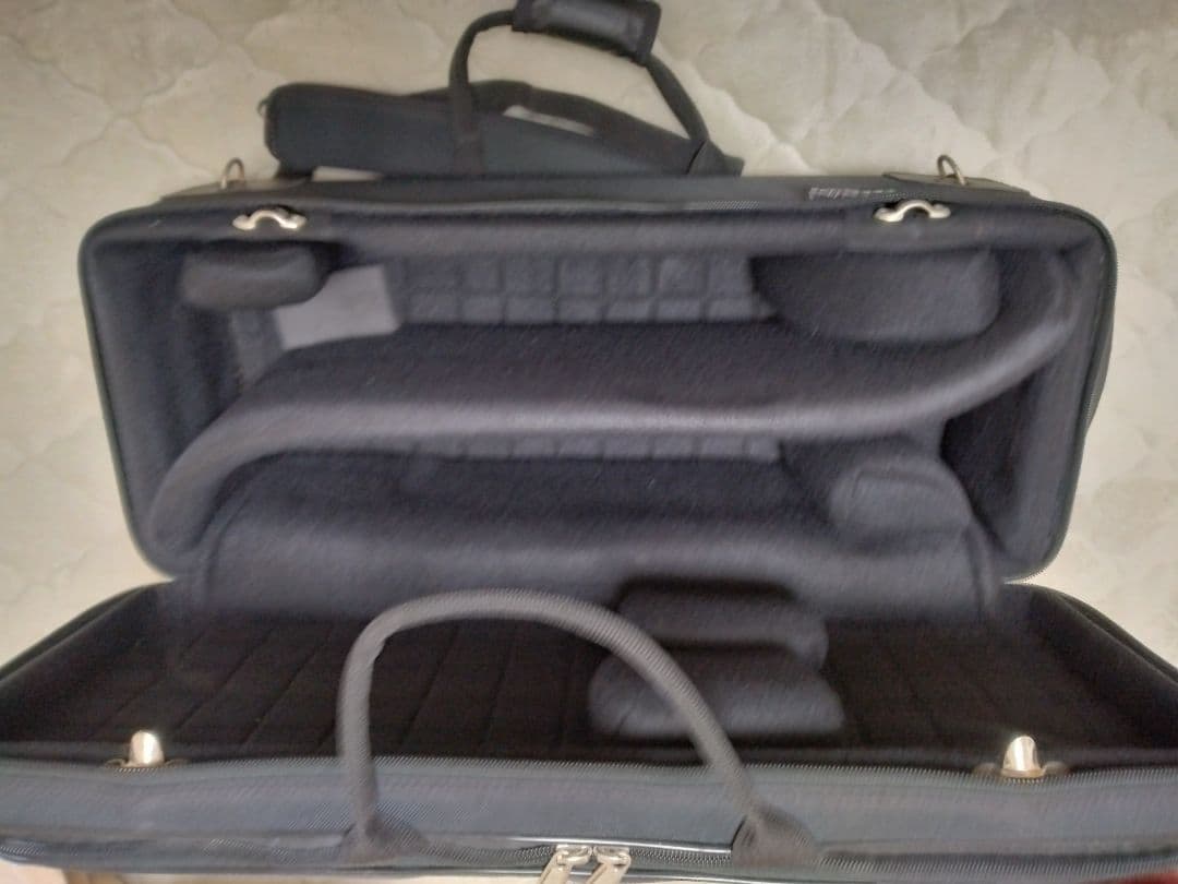 Marcus Bonna　トランペットダブルケース　黒