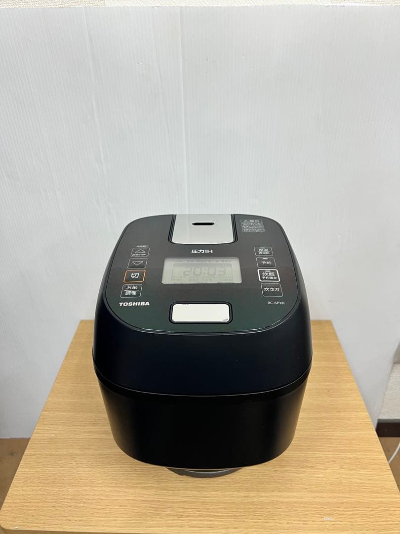 TOSHIBA 圧力IH炊飯器 RC-6PXR ブラック系 2022年製