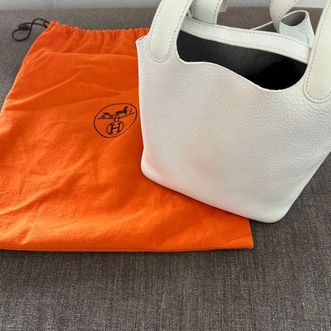 【icocaさま専用】HERMES ピコタン　PM ホワイト