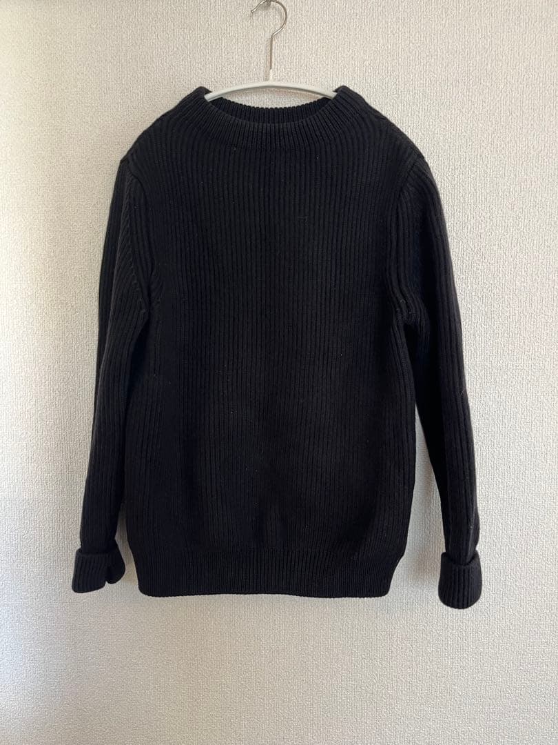 ANDERSEN-ANDERSEN ブラック ニットセーター S