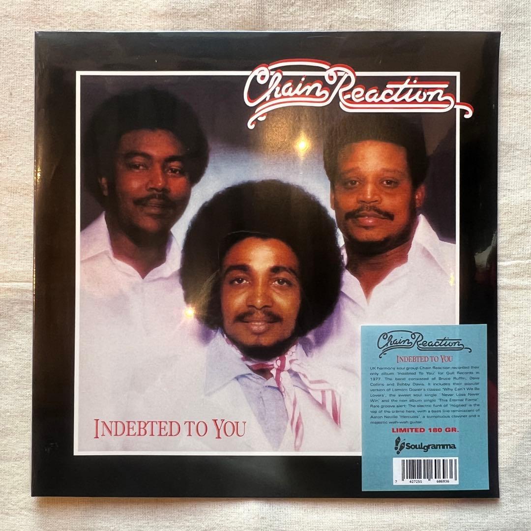 ☆新品/再発盤/LP/チェイン・リアクション/インデッティド・トゥ・ユー☆