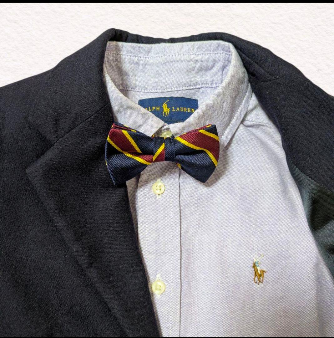豪華5点セット✨ ラルフローレン フォーマル キッズスーツ 金ボタン 蝶ネクタイ