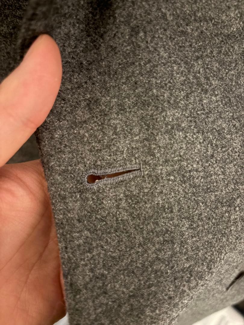 Boston tailor グレー ダブルブレスト ビスポーク ジャケット