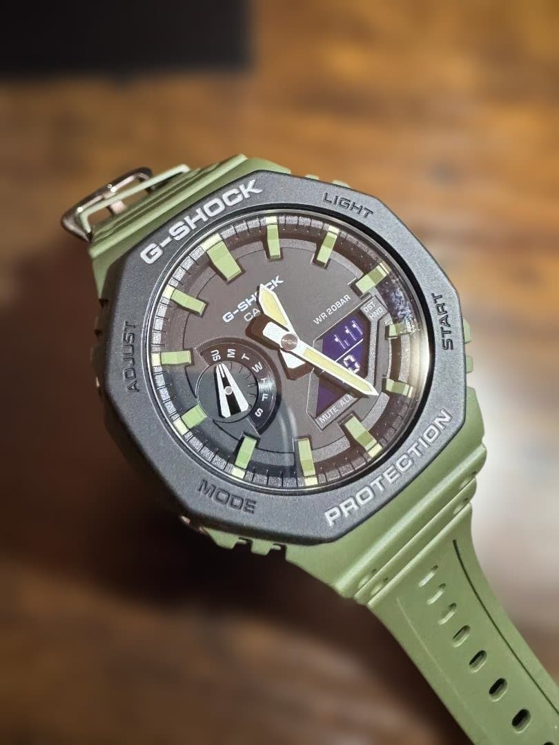 G-SHOCK カシオーク GA-2110SU-3AJF 薄型アナデジ