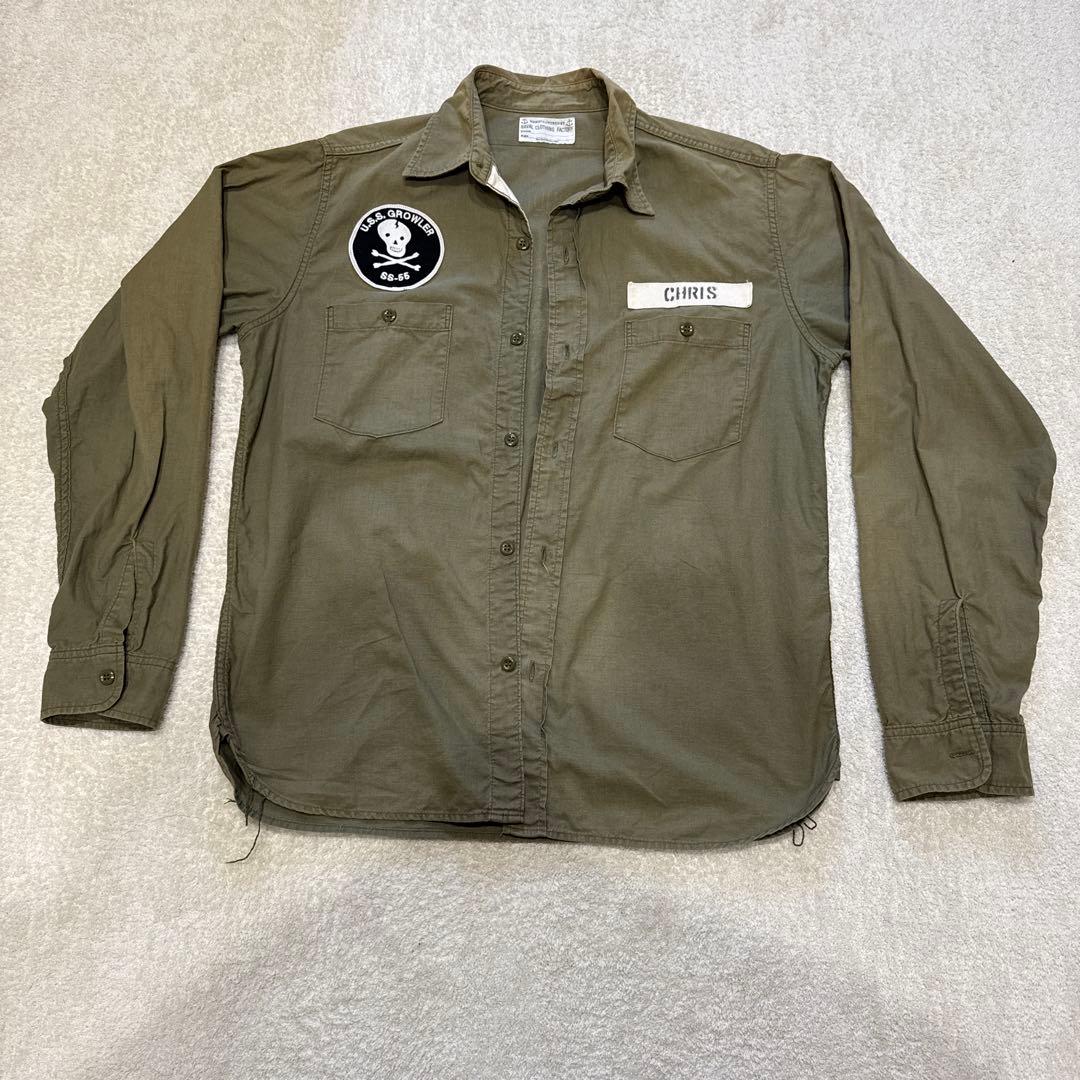 リアルマッコイズ　ミリタリーシャツ
