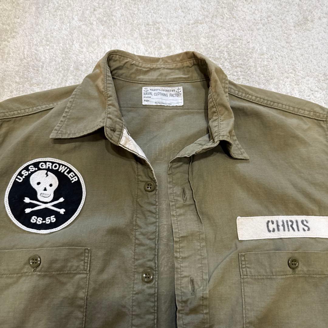 リアルマッコイズ　ミリタリーシャツ