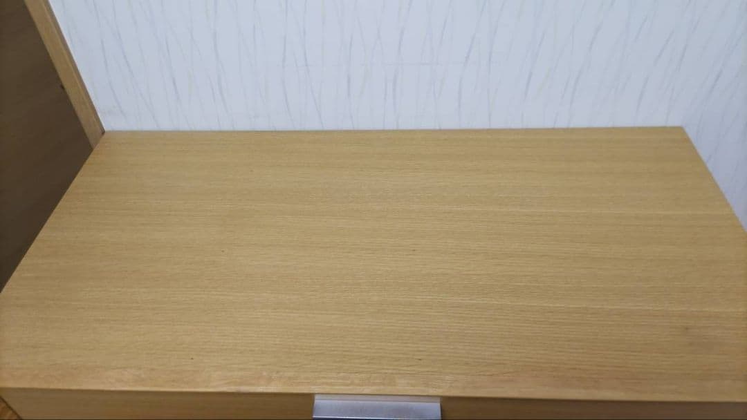 ニトリ　ナチュラル木製6段チェスト幅800mm