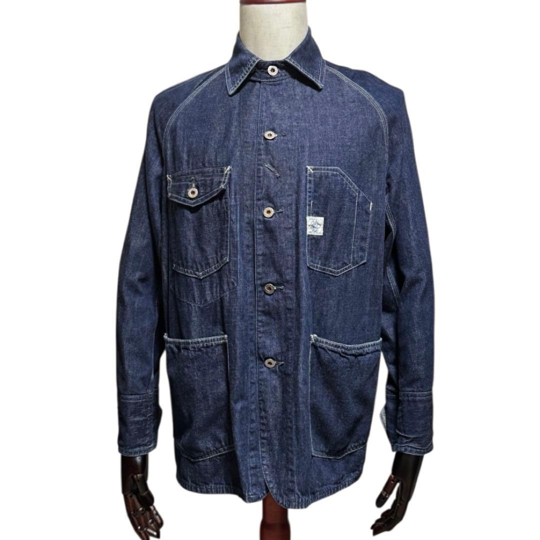 濃紺 Post Overalls USA製 Enginees'JKT サイズS
