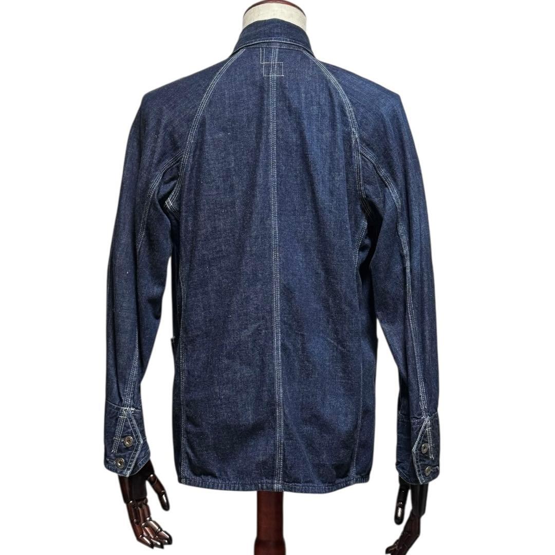 濃紺 Post Overalls USA製 Enginees'JKT サイズS