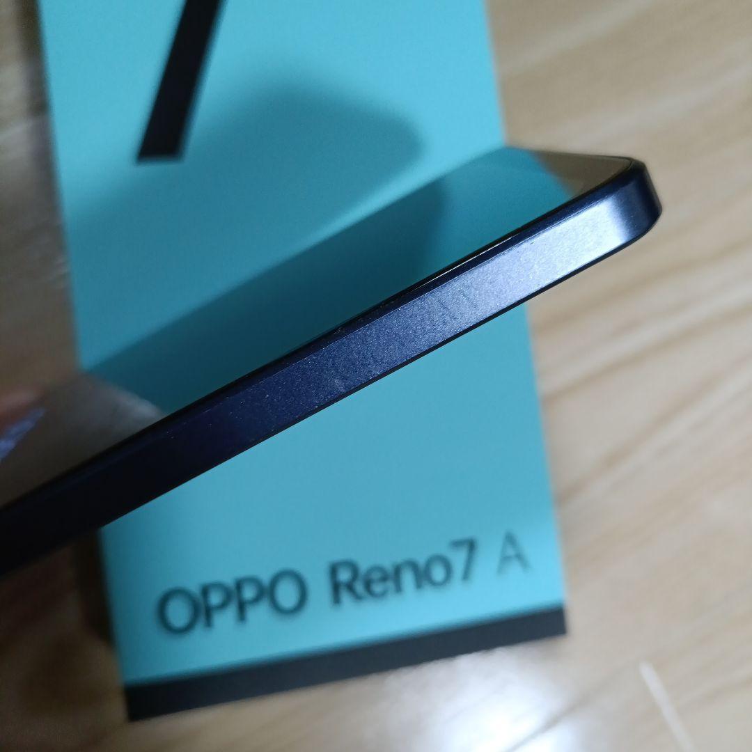 スマホ　OPPO　Reno7　本体　オッポ　ブラック