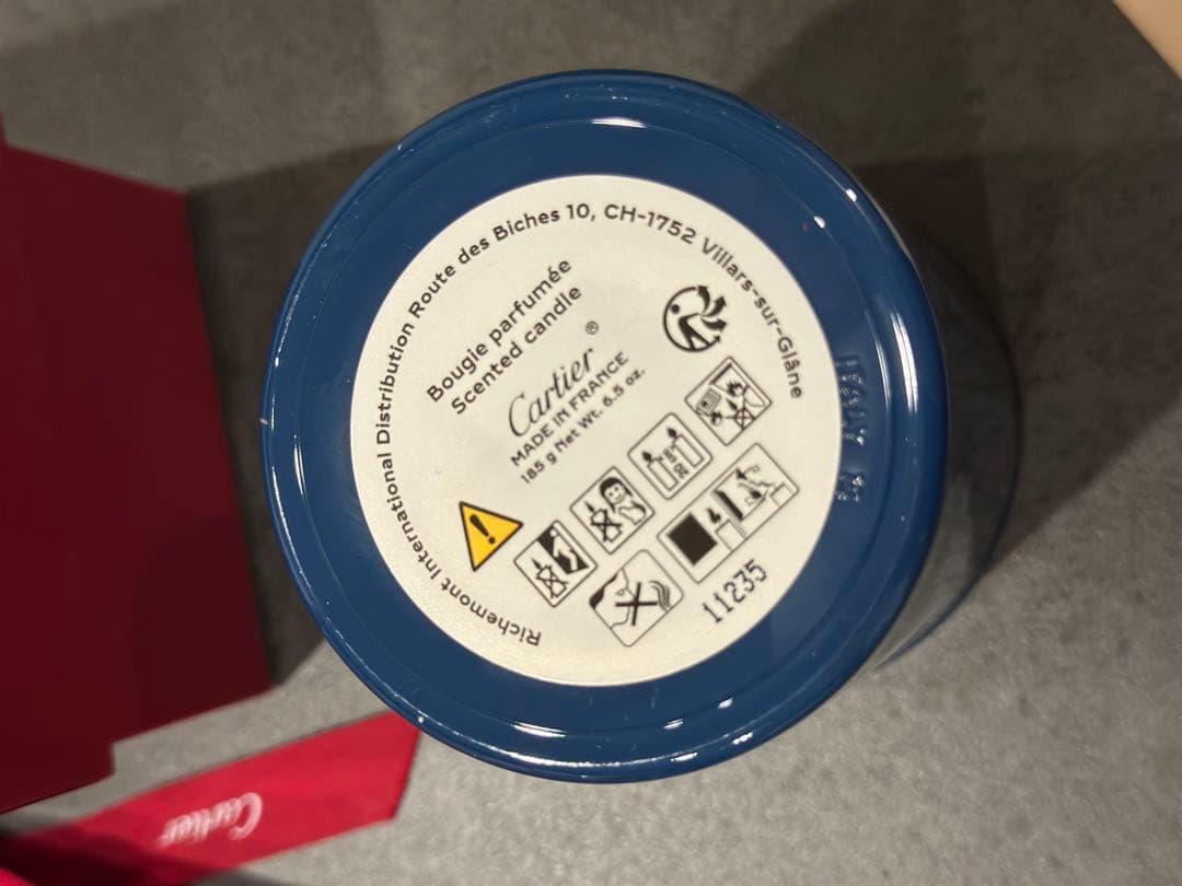 【未使用品】Cartier カルティエ アロマキャンドル 非売品