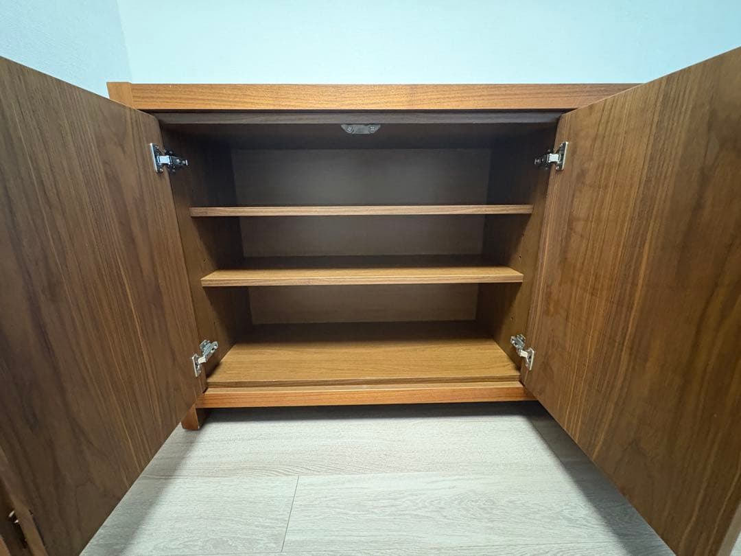 【お値下げしました】広松木工　ベロイデア チェスト＆ドア　ウォールナット材