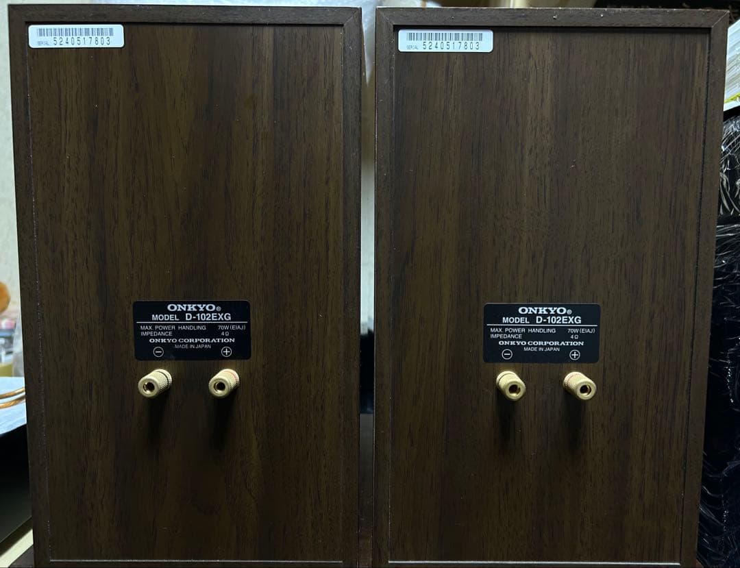 【名機】ONKYO D-102EXG ブックシュルフスピーカー