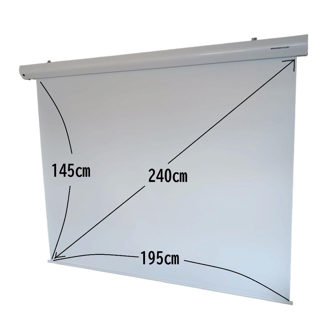 GRANDVIEW 電動プロジェクタースクリーン　CB-MI80 (株)キクチ