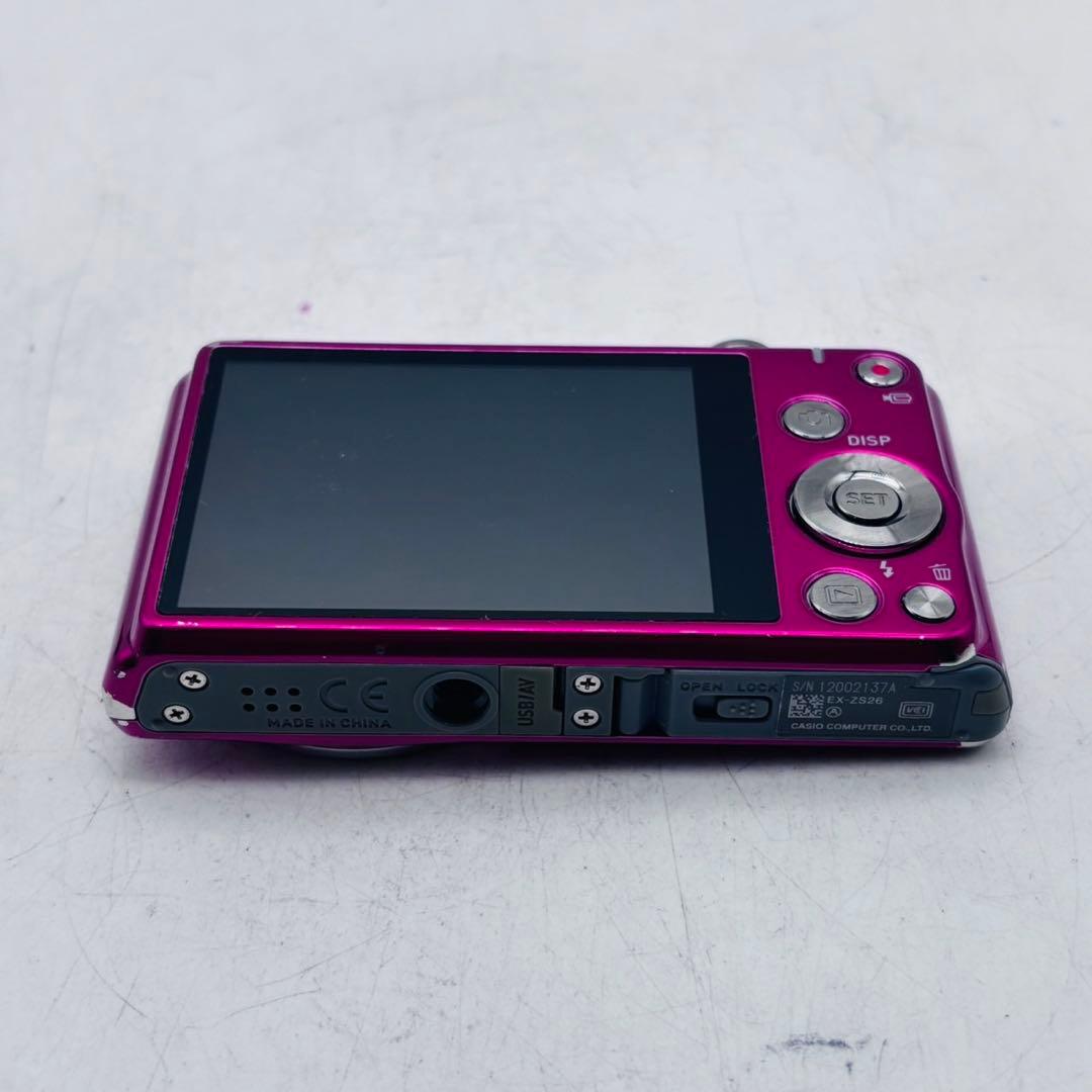 【動作確認済み】CASIO EXILIM EX-ZS26