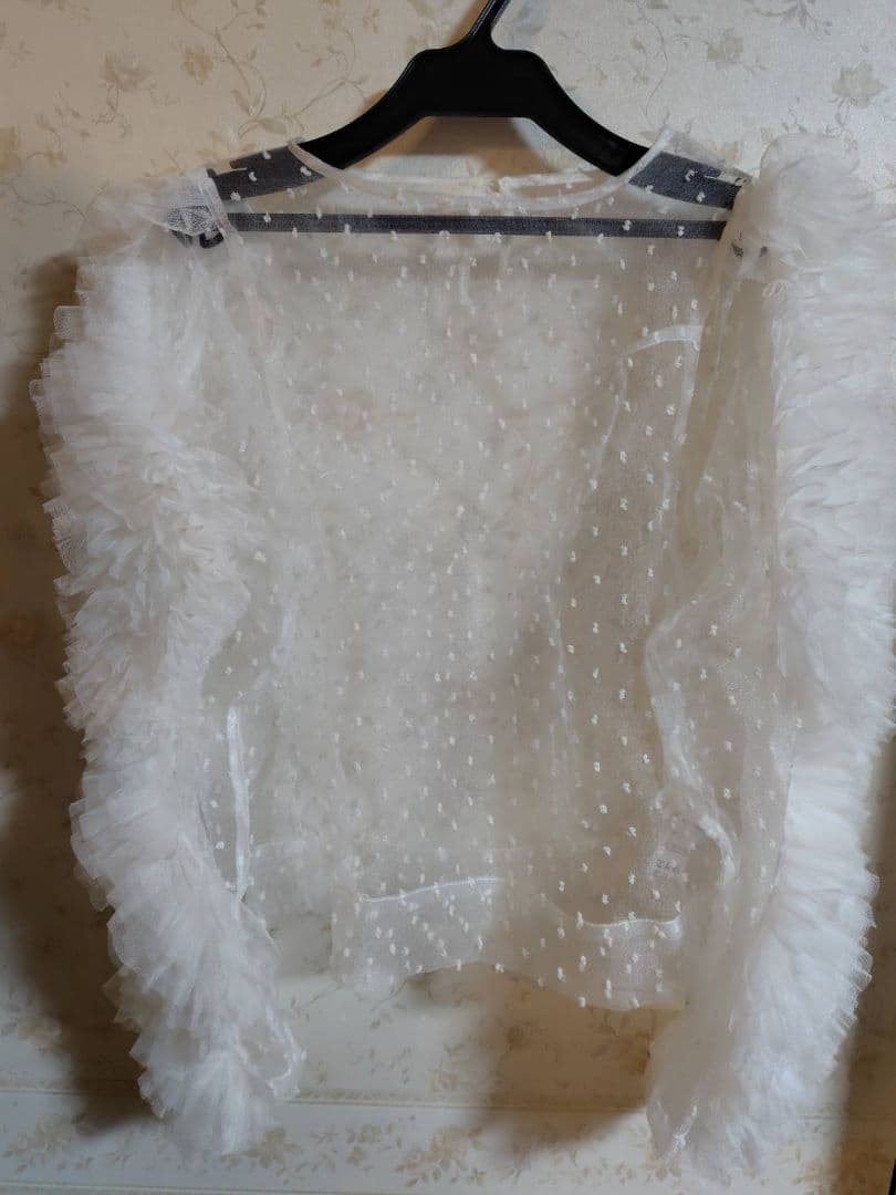 bibiy. CAMILLE SHEER TOP チュールトップス【タグ付き】