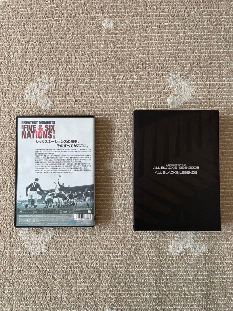 ラグビー　dvd シックスネーショズ　オールブラックス