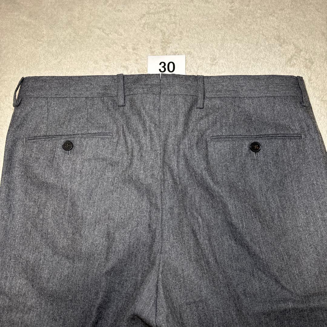 30 秋冬　未使用　ジェルマーノ　germano スラックス　50 XL グレー