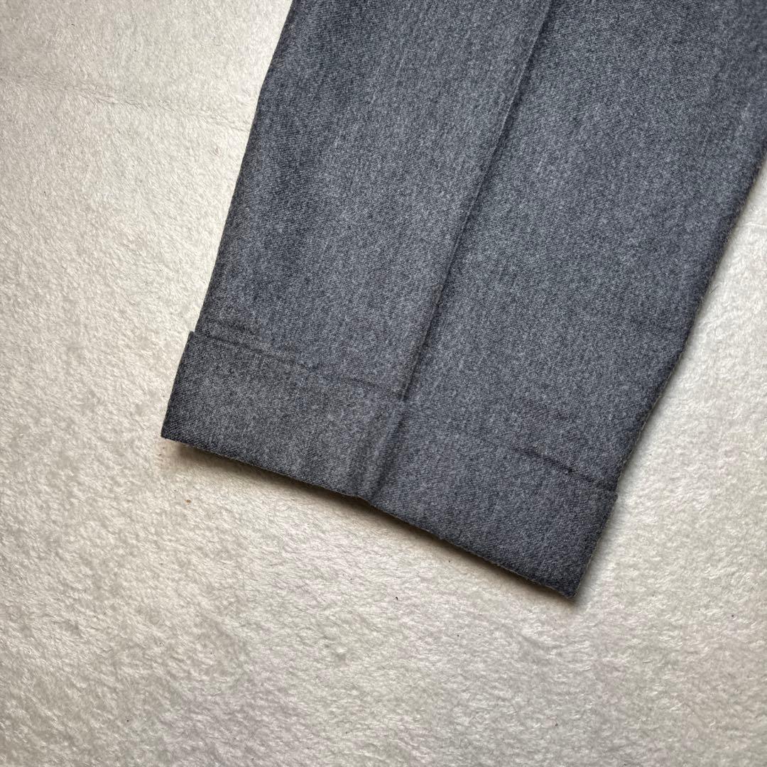 30 秋冬　未使用　ジェルマーノ　germano スラックス　50 XL グレー