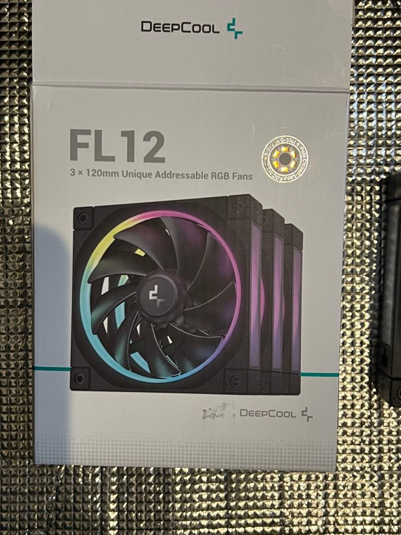 DeepCool FL12 RGBファンセット 3個