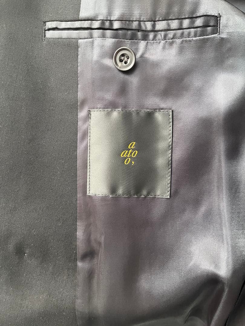 r*n様 ato アトウ ダブルブレストテーラードジャケット 44