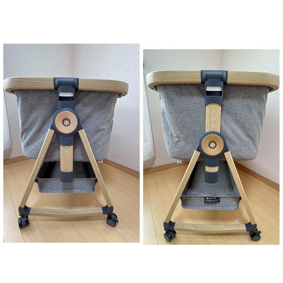 【美品✨1点限り✨】HZDMJ 折りたたみベビーベッド　Omi